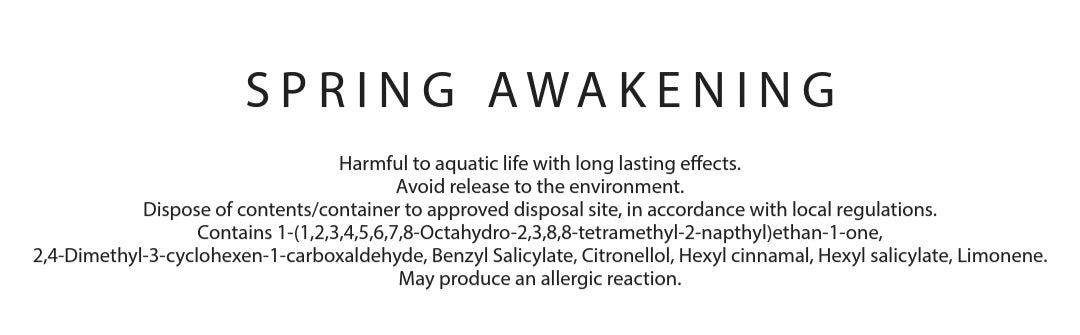 Spring awakening