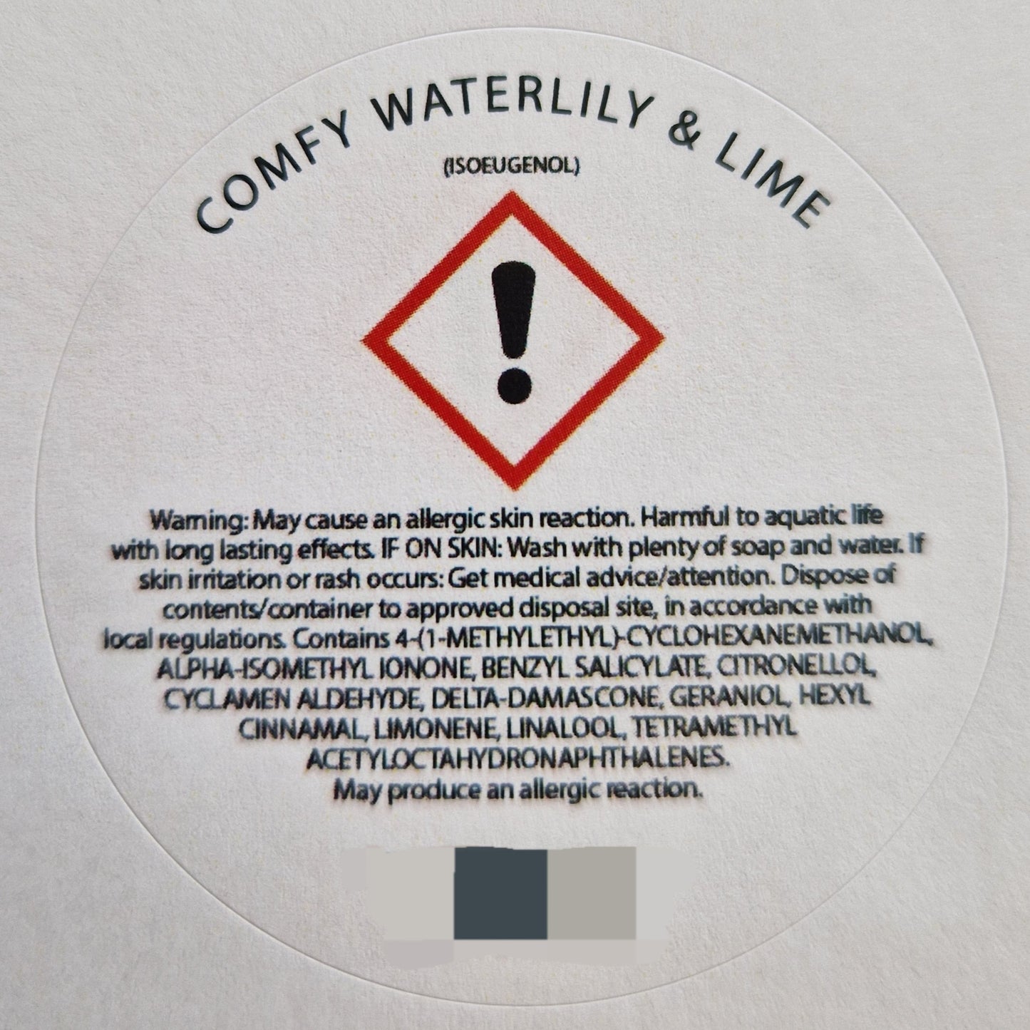Comfy waterlily & Lime