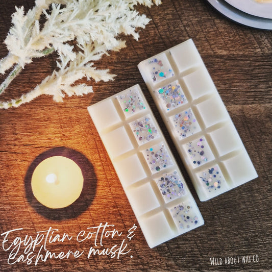 Egyptian cotton and cashmere musk