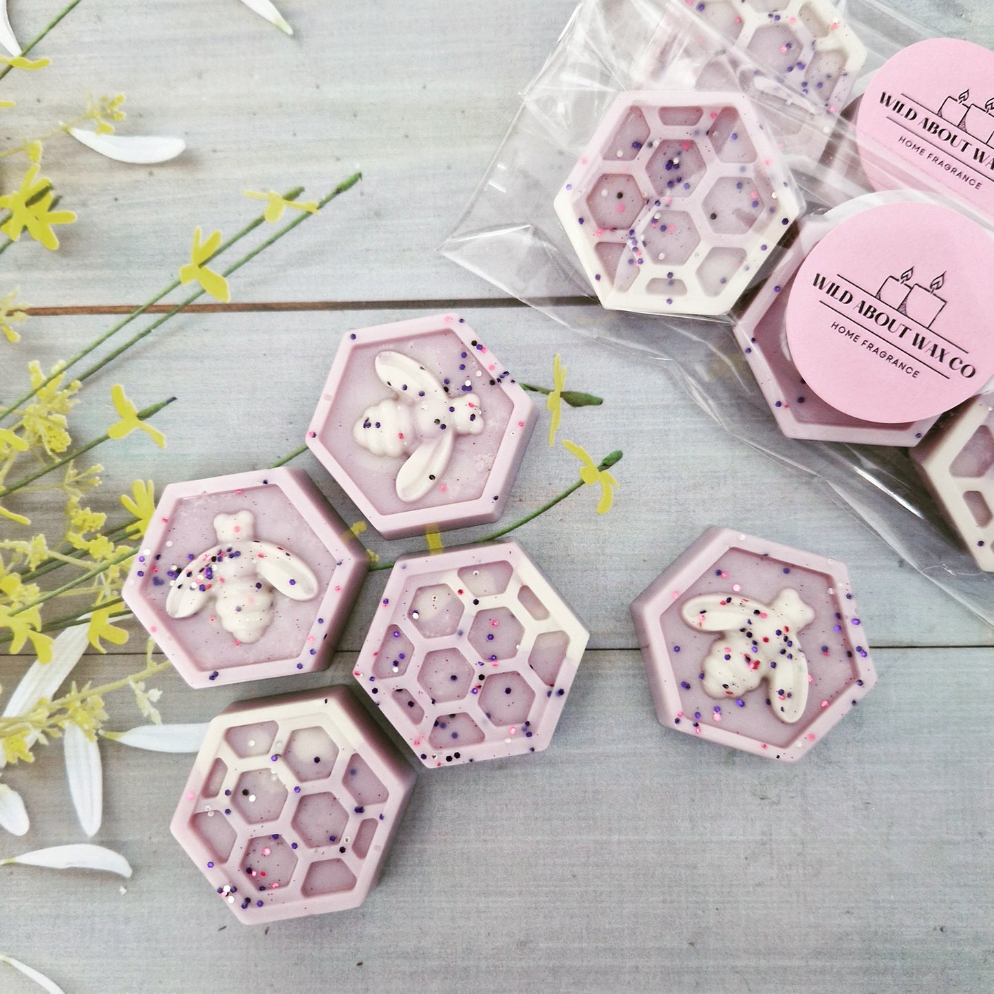 Blackcurrant & rhubarb flower