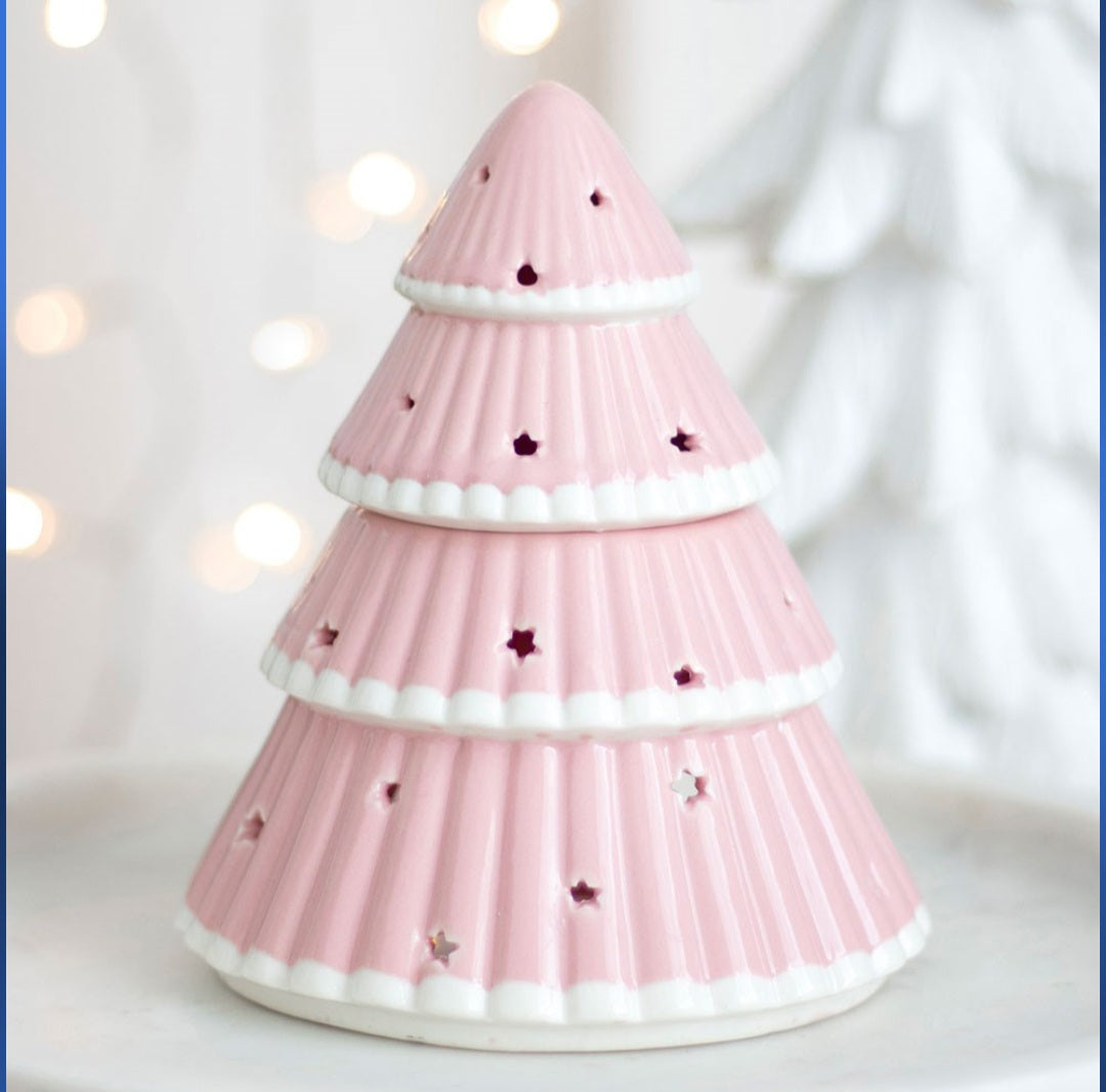 Pink Sugarplum tree wax burner