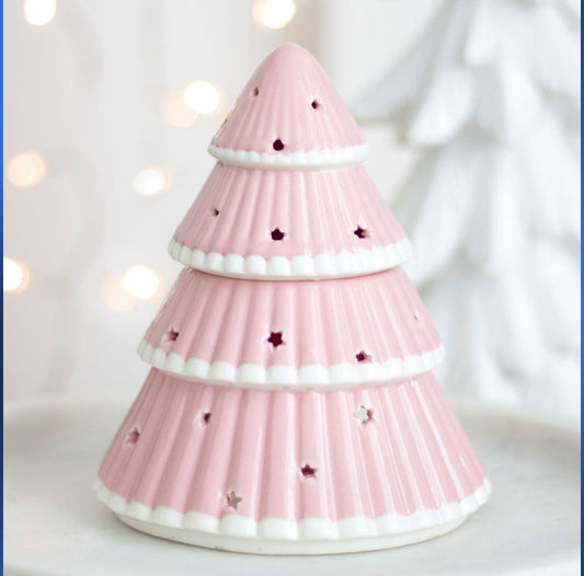 Pink Sugarplum tree wax burner