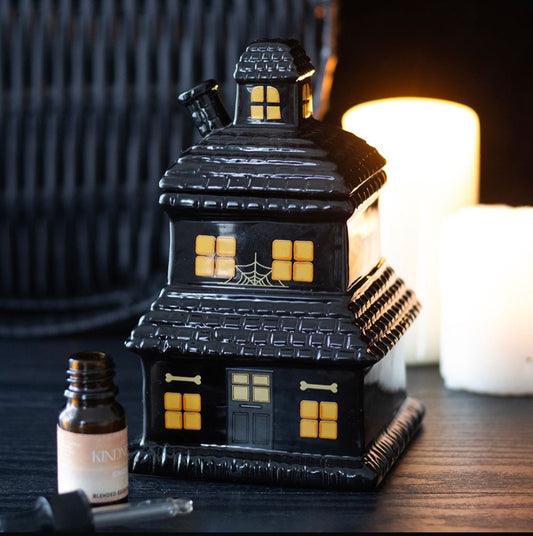 Haunted House wax burner -