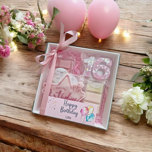 Personalised birthday gift box